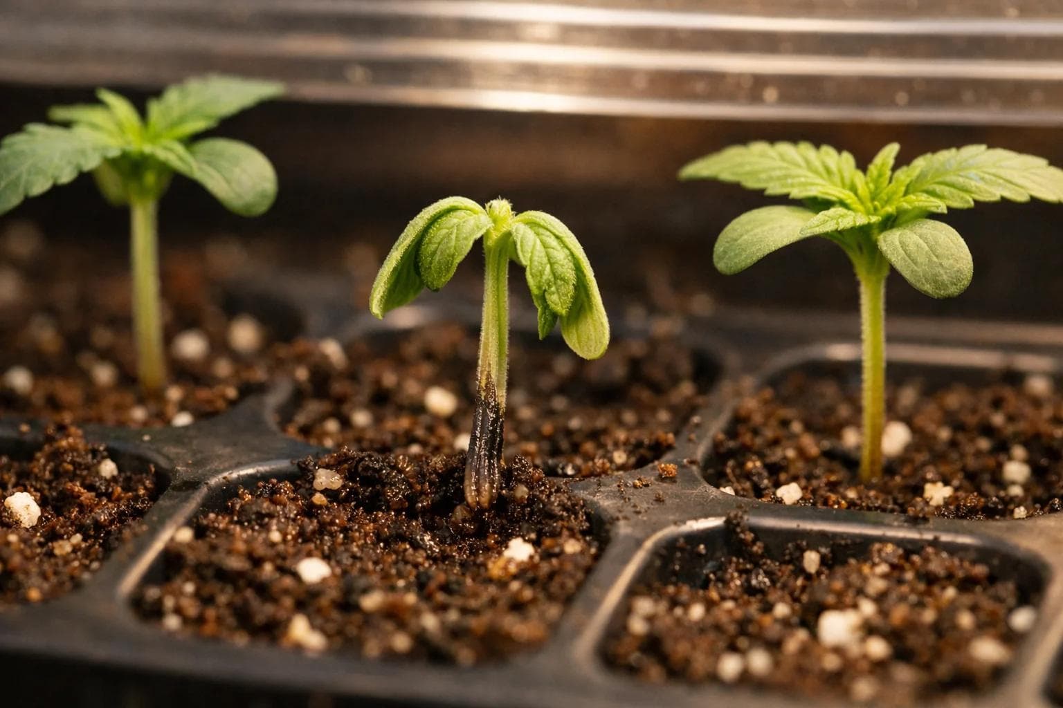 Damping Off in Cannabis Seedlings β Causes, Prevention & Treatment
